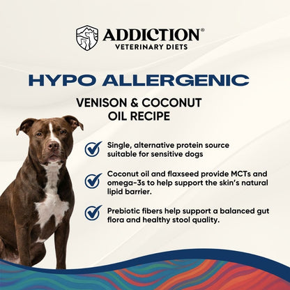 Hypoallergenic Venison & Coconut Oil Recipe